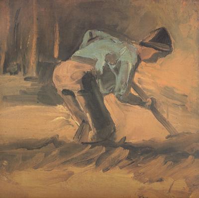 Vincent Van Gogh Man Digging (nn04) France oil painting art